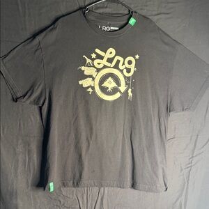 LRG Black and Gold Short Sleeve Tee